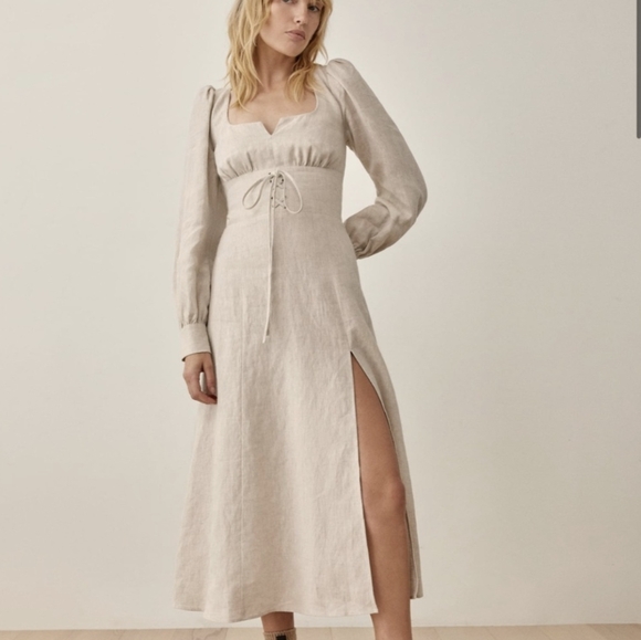 Reformation Anton Linen Dress - Picture 7 of 7